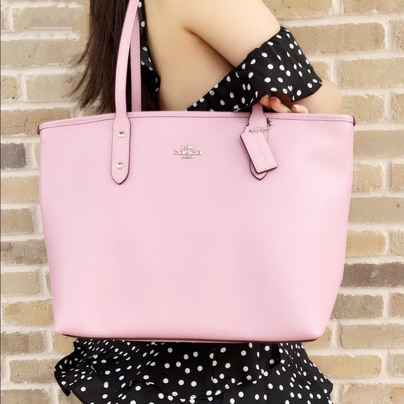 Coach Handbags - Coach city zip tote pink